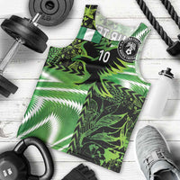 Custom Nigeria Football Men Tank Top Super Eagles Spirit - Wonder Print Shop