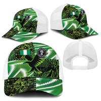 Nigeria Football Mesh Trucker Cap Super Eagles Spirit - Wonder Print Shop
