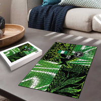 Custom Nigeria Football Puzzle Super Eagles Spirit - Wonder Print Shop