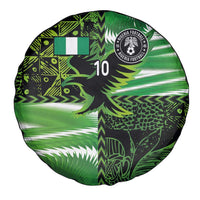 Custom Nigeria Football Spare Tire Cover Super Eagles Spirit - Wonder Print Shop