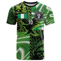 Custom Nigeria Football T Shirt Super Eagles Spirit - Wonder Print Shop