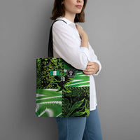 Custom Nigeria Football Tote Bag Super Eagles Spirit - Wonder Print Shop