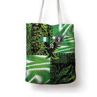 Custom Nigeria Football Tote Bag Super Eagles Spirit - Wonder Print Shop