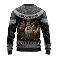 13 Yule Lads Iceland Christmas Ugly Christmas Sweater Jolasveinar and Nordic Traditional Pattern - Wonder Print Shop