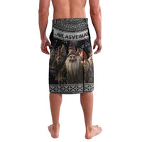 13 Yule Lads Iceland Christmas Lavalava Jolasveinar and Nordic Traditional Pattern - Wonder Print Shop