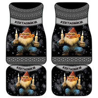 Iceland Kertasnikir Christmas Car Mats Candle Beggar and Nordic Traditional Pattern - Wonder Print Shop