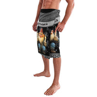 Iceland Kertasnikir Christmas Lavalava Candle Beggar and Nordic Traditional Pattern - Wonder Print Shop