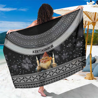 Iceland Kertasnikir Christmas Sarong Candle Beggar and Nordic Traditional Pattern - Wonder Print Shop
