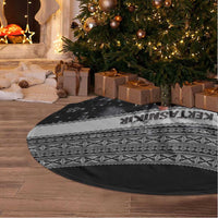 Iceland Kertasnikir Christmas Tree Skirt Candle Beggar and Nordic Traditional Pattern - Wonder Print Shop