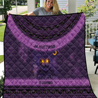 Iceland Jolakotturinn Christmas Quilt Yule Cat and Nordic Traditional Pattern - Wonder Print Shop