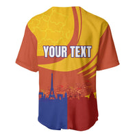 Personalised France Bicycle Racing Baseball Jersey Sporty Style