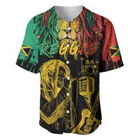 International Reggae Day Baseball Jersey Rastafarian Lion and B-Marley Passion - Wonder Print Shop