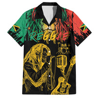 International Reggae Day Hawaiian Shirt Rastafarian Lion and B-Marley Passion - Wonder Print Shop