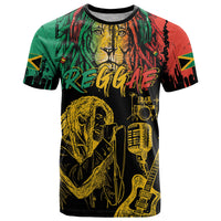 International Reggae Day T Shirt Rastafarian Lion and B-Marley Passion - Wonder Print Shop