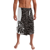 Funny Bigfoot Gray Military Texture Fish Lavalava - Wonder Print Shop