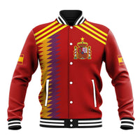 Custom Spain Football 2024 Road To The Champion Baseball Jacket Vamos a Espana - Wonder Print Shop