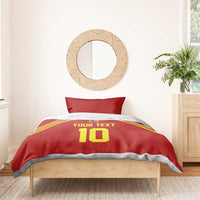 Custom Spain Football 2024 Road To The Champion Bedding Set Vamos a Espana - Wonder Print Shop
