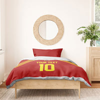 Custom Spain Football 2024 Road To The Champion Bedding Set Vamos a Espana - Wonder Print Shop