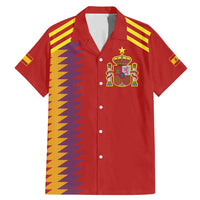 Custom Spain Football 2024 Road To The Champion Family Matching Mermaid Dress and Hawaiian Shirt Vamos a Espana - Wonder Print Shop