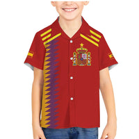 Custom Spain Football 2024 Road To The Champion Family Matching Mermaid Dress and Hawaiian Shirt Vamos a Espana - Wonder Print Shop
