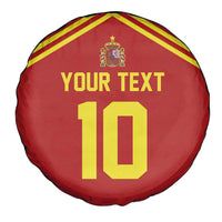 Custom Spain Football 2024 Road To The Champion Spare Tire Cover Vamos a Espana - Wonder Print Shop
