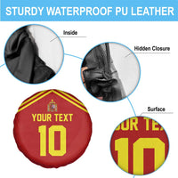 Custom Spain Football 2024 Road To The Champion Spare Tire Cover Vamos a Espana - Wonder Print Shop