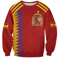 Custom Spain Football 2024 Road To The Champion Sweatshirt Vamos a Espana - Wonder Print Shop