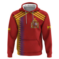 Custom Spain Football 2024 Road To The Champion Zip Hoodie Vamos a Espana - Wonder Print Shop