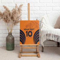 Custom Netherlands Football 2024 Road To The Champion Canvas Wall Art - Wonder Print Shop