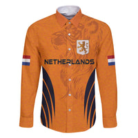 Custom Netherlands Football 2024 Road To The Champion Family Matching Off The Shoulder Long Sleeve Dress and Hawaiian Shirt - Wonder Print Shop