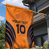 Custom Netherlands Football 2024 Road To The Champion Garden Flag - Wonder Print Shop