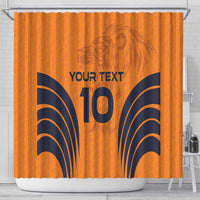 Custom Netherlands Football 2024 Road To The Champion Shower Curtain