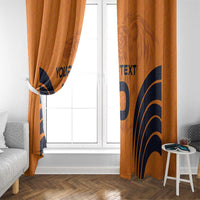 Custom Netherlands Football 2024 Road To The Champion Window Curtain - Wonder Print Shop