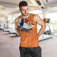 Custom Netherlands Football 2024 Road To The Champion Men Tank Top Oranje Holland Clockwork Orange The Flying Home Color - Wonder Print Shop
