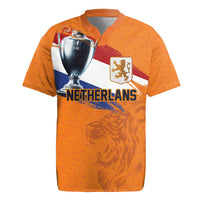 Custom Netherlands Football 2024 Road To The Champion Rugby Jersey Oranje Holland Clockwork Orange The Flying Home Color - Wonder Print Shop