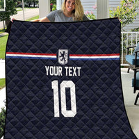 Custom Netherlands Football 2024 Road To The Champion Quilt Oranje Holland Clockwork Orange The Flying Away Color - Wonder Print Shop