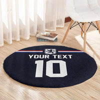 Custom Netherlands Football 2024 Road To The Champion Round Carpet Oranje Holland Clockwork Orange The Flying Away Color