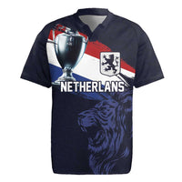 Custom Netherlands Football 2024 Road To The Champion Rugby Jersey Oranje Holland Clockwork Orange The Flying Away Color - Wonder Print Shop