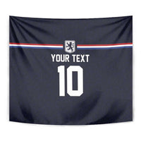 Custom Netherlands Football 2024 Road To The Champion Tapestry Oranje Holland Clockwork Orange The Flying Away Color - Wonder Print Shop