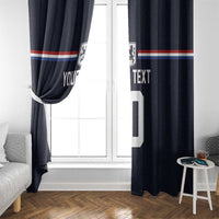 Custom Netherlands Football 2024 Road To The Champion Window Curtain Oranje Holland Clockwork Orange The Flying Away Color - Wonder Print Shop