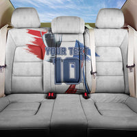 Custom Le Blues Football 2024 Road To The Champion Back Car Seat Cover - Wonder Print Shop