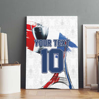 Custom Le Blues Football 2024 Road To The Champion Canvas Wall Art - Wonder Print Shop