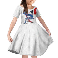 Custom Le Blues Football 2024 Road To The Champion Family Matching Off Shoulder Maxi Dress and Hawaiian Shirt - Wonder Print Shop