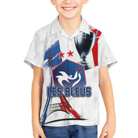 Custom Le Blues Football 2024 Road To The Champion Kid Hawaiian Shirt - Wonder Print Shop