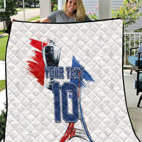 Custom Le Blues Football 2024 Road To The Champion Quilt - Wonder Print Shop