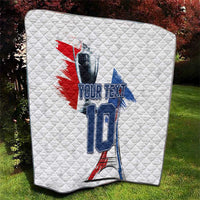 Custom Le Blues Football 2024 Road To The Champion Quilt - Wonder Print Shop