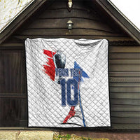 Custom Le Blues Football 2024 Road To The Champion Quilt - Wonder Print Shop