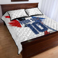 Custom Le Blues Football 2024 Road To The Champion Quilt Bed Set - Wonder Print Shop