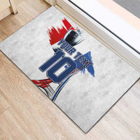 Custom Le Blues Football 2024 Road To The Champion Rubber Doormat - Wonder Print Shop