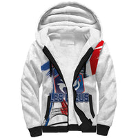 Custom Le Blues Football 2024 Road To The Champion Sherpa Hoodie - Wonder Print Shop